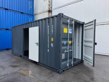 Conteneur de stockage de 20 pieds avec porte de Service Personnel